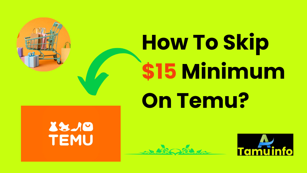 How To Skip $15 Minimum On Temu