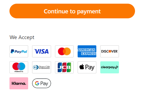 Payment Methods Supported by Temu