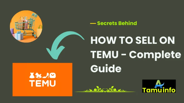 HOW TO SELL ON TEMU