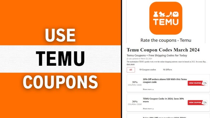 How to Find Temu Coupons