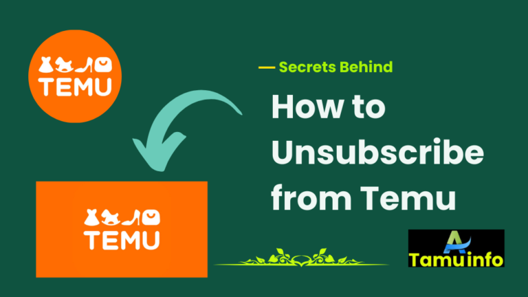 How to Unsubscribe from Temu: A Comprehensive Guide