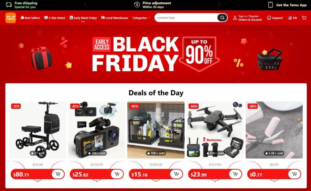 Types of Discounts You Can Get with Temu Coupons