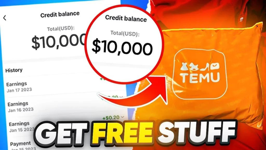 How to Get Free Credits and Coins on Temu