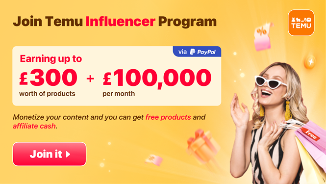 What Is the Temu Influencer Program